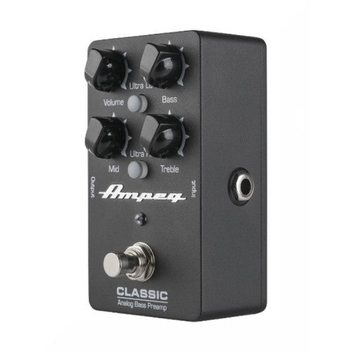 Ampeg Classic Analog Bass Preamp Pedal |  AMPEG |  EFFECTS |  Zoso Music