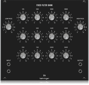 Behringer 914 Fixed Filter Bank Eurorack Module | BEHRINGER , Zoso Music