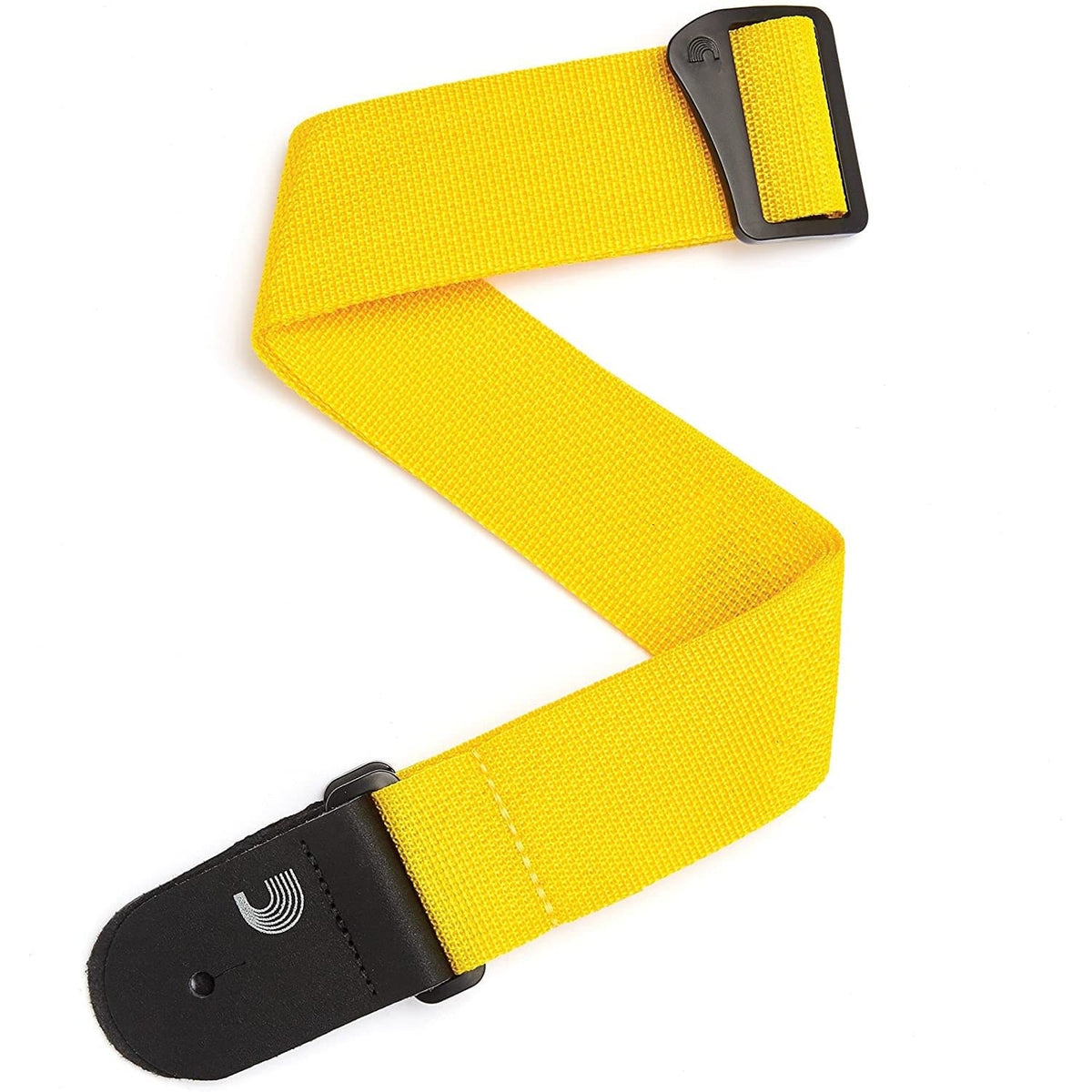 D’addario Pws110 Polypropylene Guitar Strap, Yellow | Zoso Music Sdn Bhd