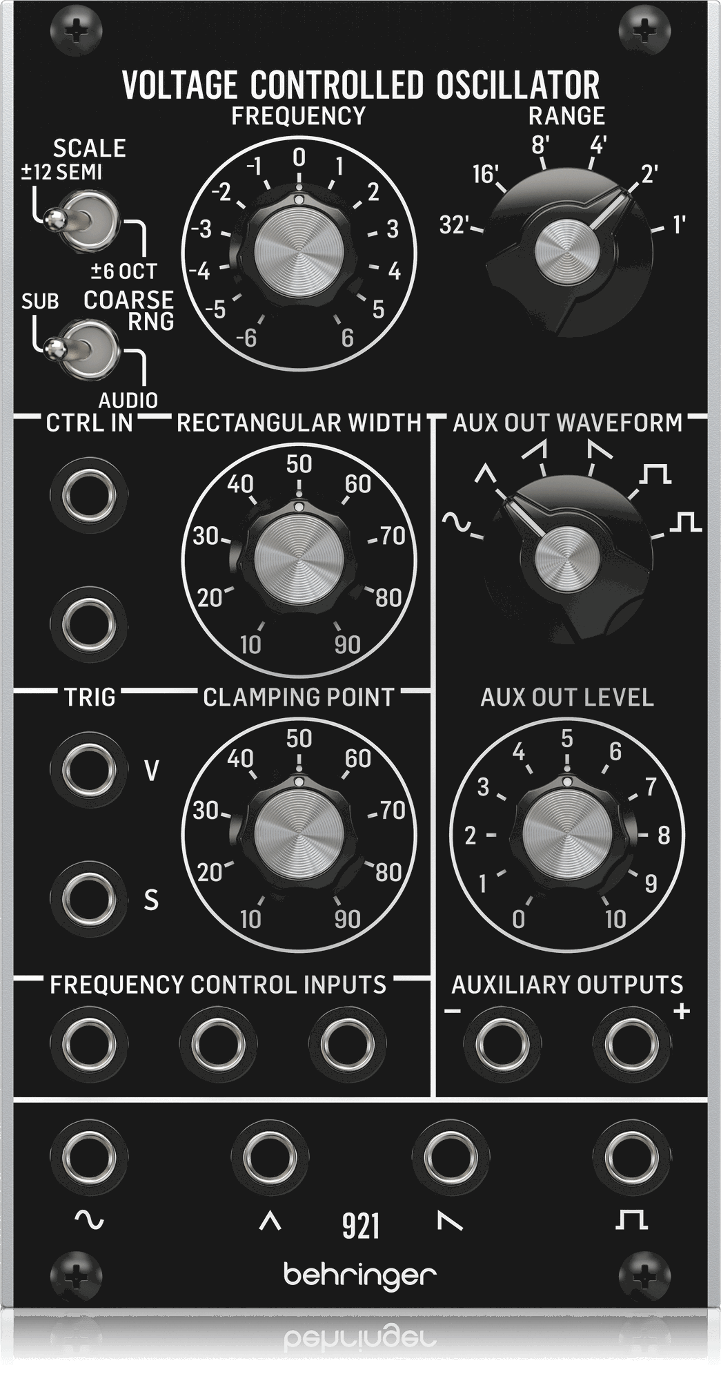 Behringer 921 Voltage Controlled Oscillator Eurorack Module | BEHRINGER , Zoso Music