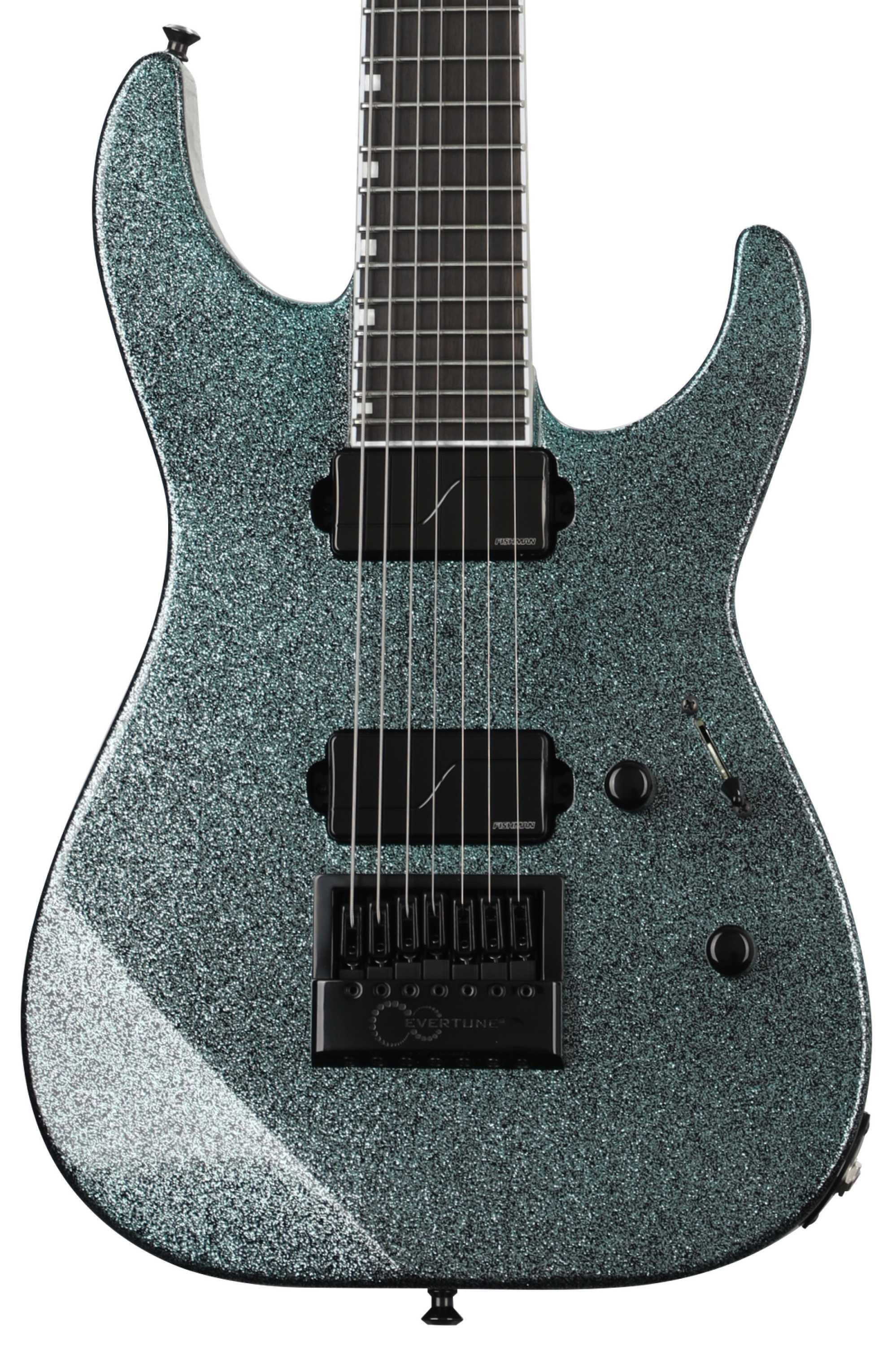 ESP E-II M-II 7B Baritone Evertune with Hardshell Case - Granite Sparkle [Made in Japan]