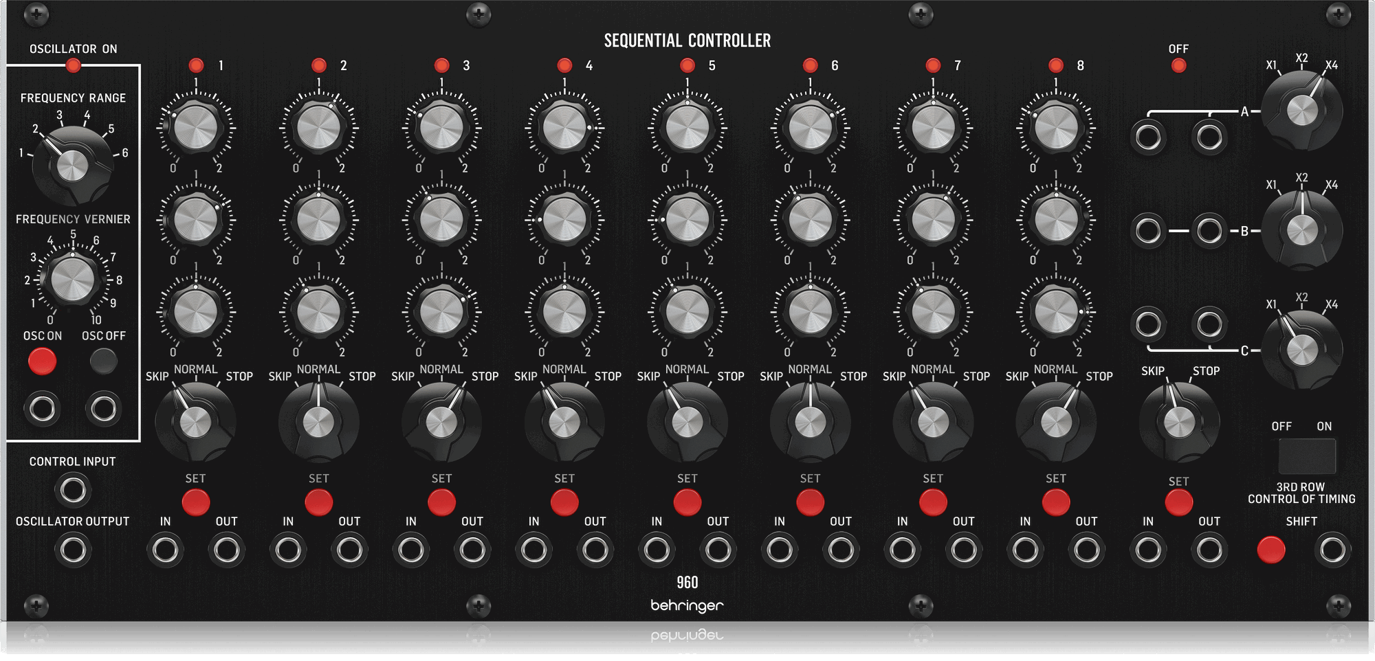 Behringer 960 Sequential Controller Analog Step Sequencer Eurorack Module | BEHRINGER , Zoso Music