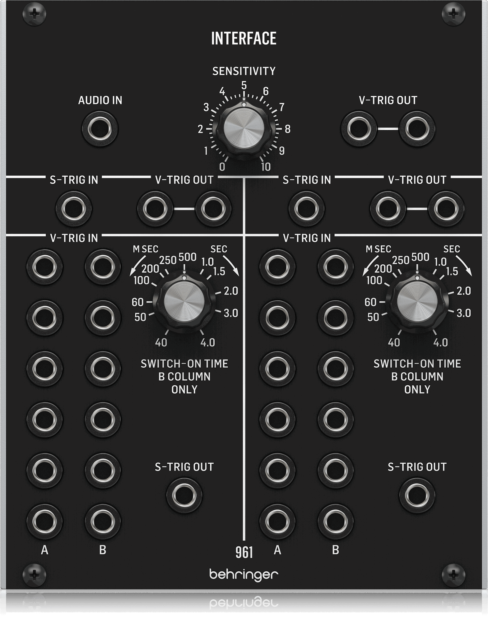 Behringer 961 Interface Analog Multi-channel Trigger Converter Eurorack Module | BEHRINGER , Zoso Music