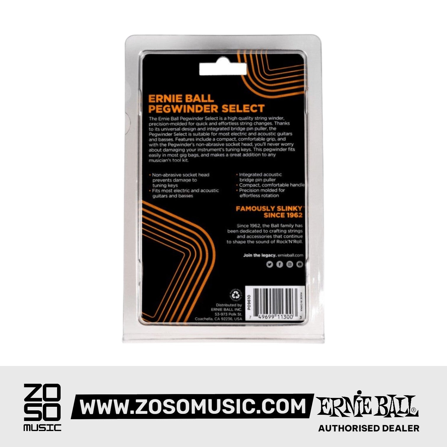 Ernie Ball P09610 Pegwinder Select |  ERNIE BALL |  GUITAR & BASS ACCESSORIES |  Zoso Music