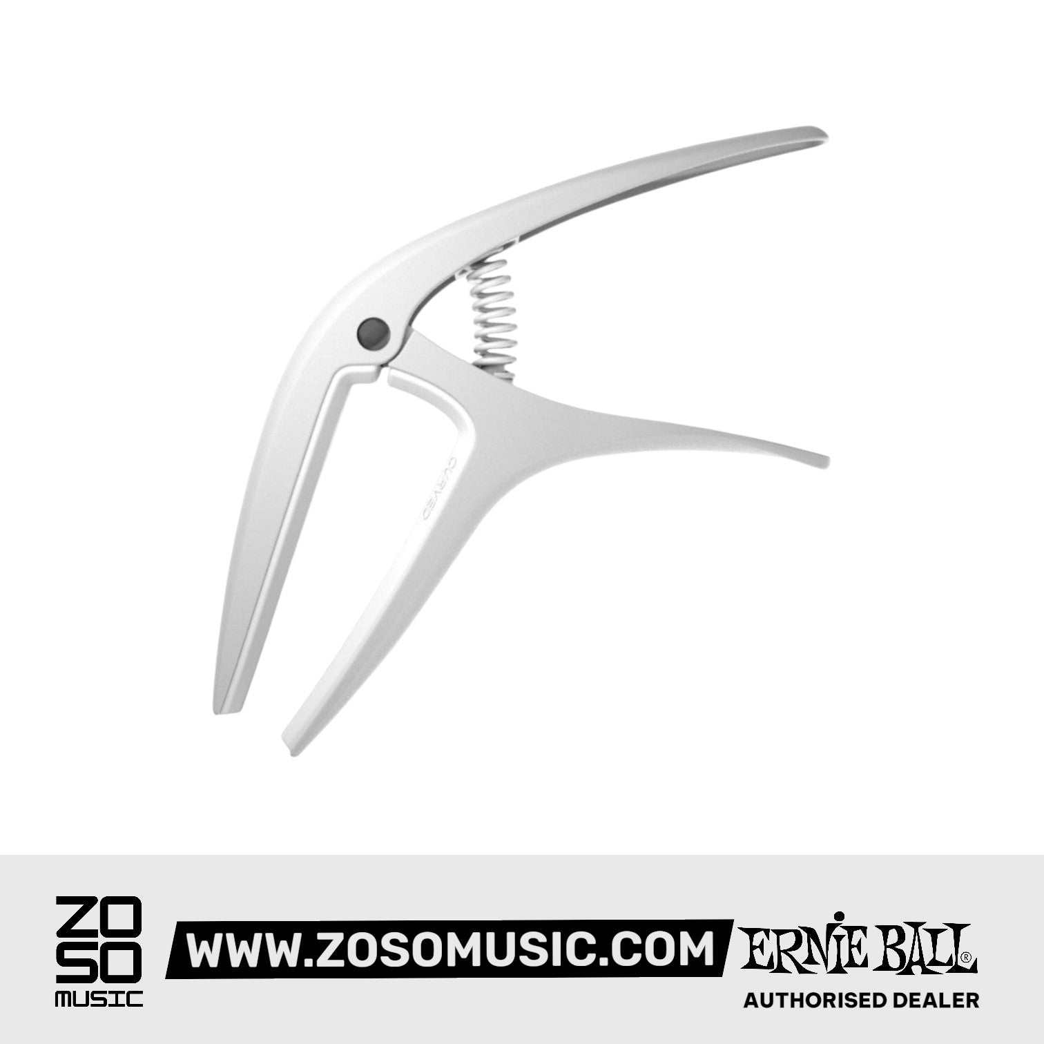 Ernie Ball P09610 Axis Capo, White | Zoso Music Sdn Bhd