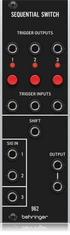 Behringer 962 Sequential Switch Eurorack Module | BEHRINGER , Zoso Music