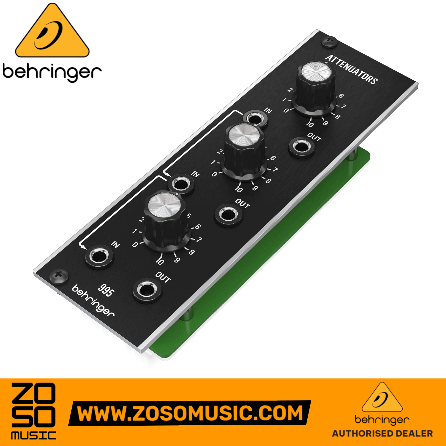 Behringer 995 Attenuators Eurorack Module | BEHRINGER , Zoso Music