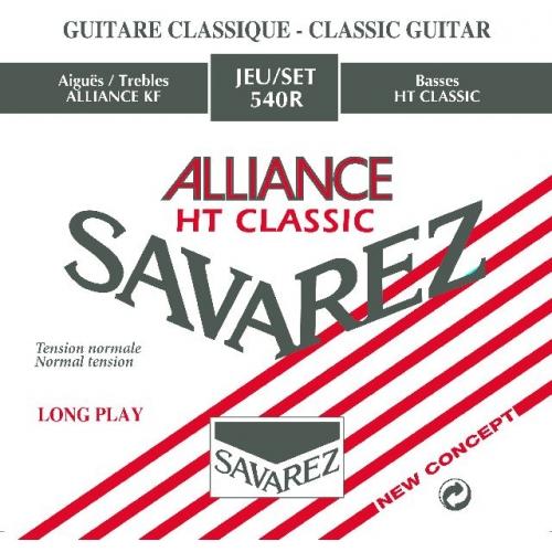 Savarez 540R Alliance HT Classic Normal Tension Classical Guitar Strings (Made in France)