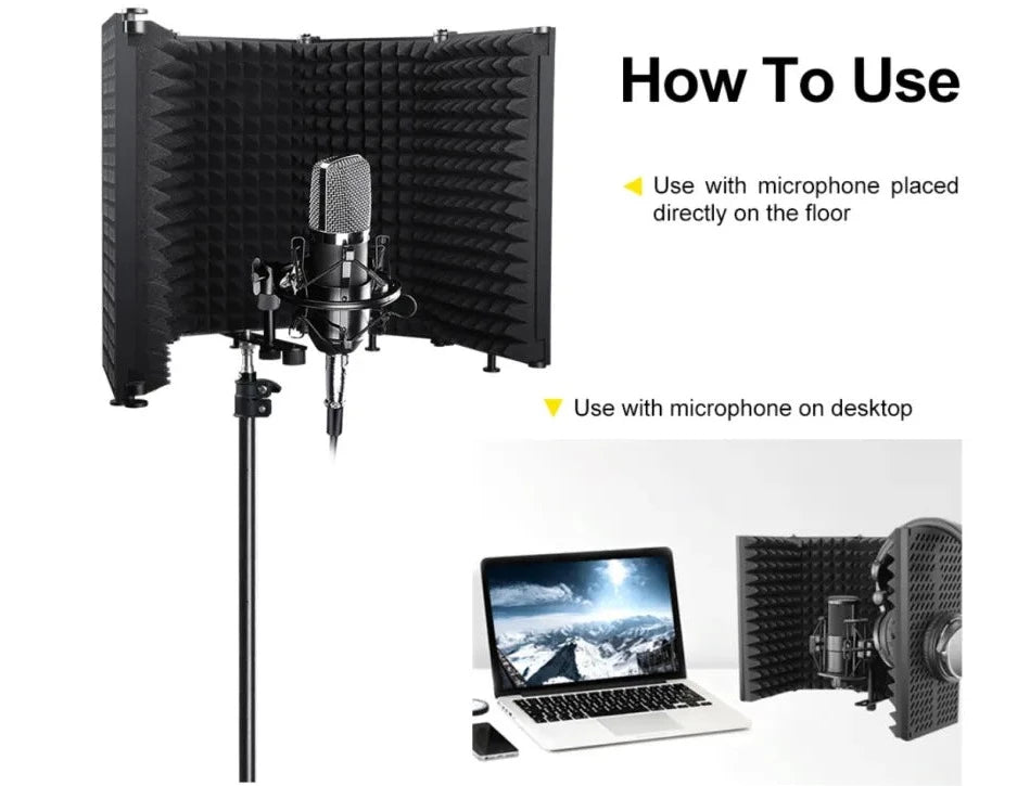Neowood Mc-1 Vocal Booth Reflection Filter |  NEOWOOD |  MICROPHONE ACCESSORIES |  Zoso Music