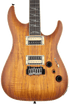 Schecter C-1 Exotic Spalted Maple Electric Guitar - Satin Natural Vintage Burst [MII] |  SCHECTER |  ELECTRIC GUITAR |  Zoso Music