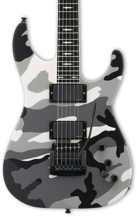 ESP Original JEFF HANNEMAN Signature - Urban Camo [MIJ - Made in Japan] | Zoso Usic Sdn Bhd