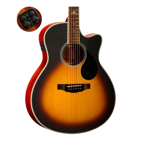 Kepma A1CE 41 inch Grand Auditorium Acoustic Guitar with AcoustiFex® K-10 Pickup