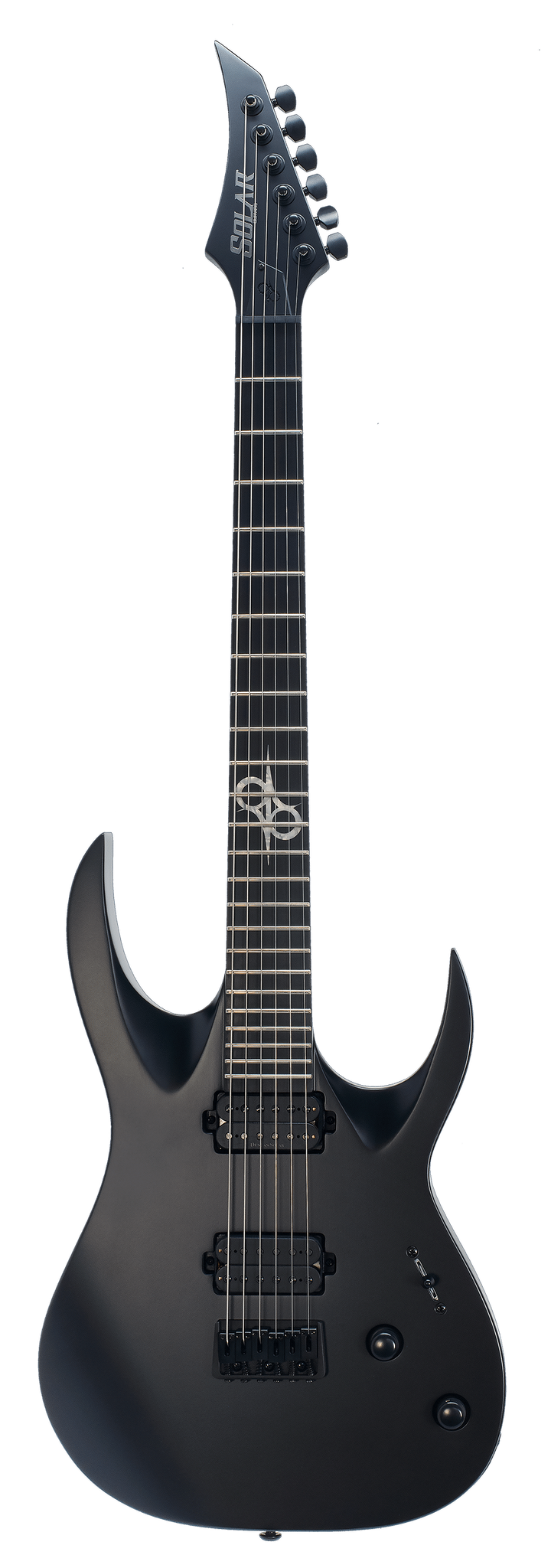 Solar A2.6 Carbon Black Matte Electric Guitar |  SOLAR |  ELECTRIC GUITAR |  Zoso Music