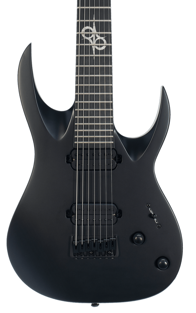 Solar A2.7C Carbon Black Matte Electric Guitar | Zoso Music Sdn Bhd