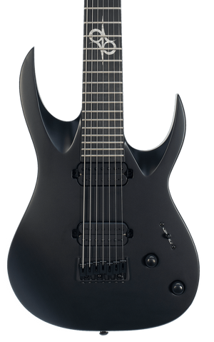 Solar A2.7C Carbon Black Matte Electric Guitar | Zoso Music Sdn Bhd