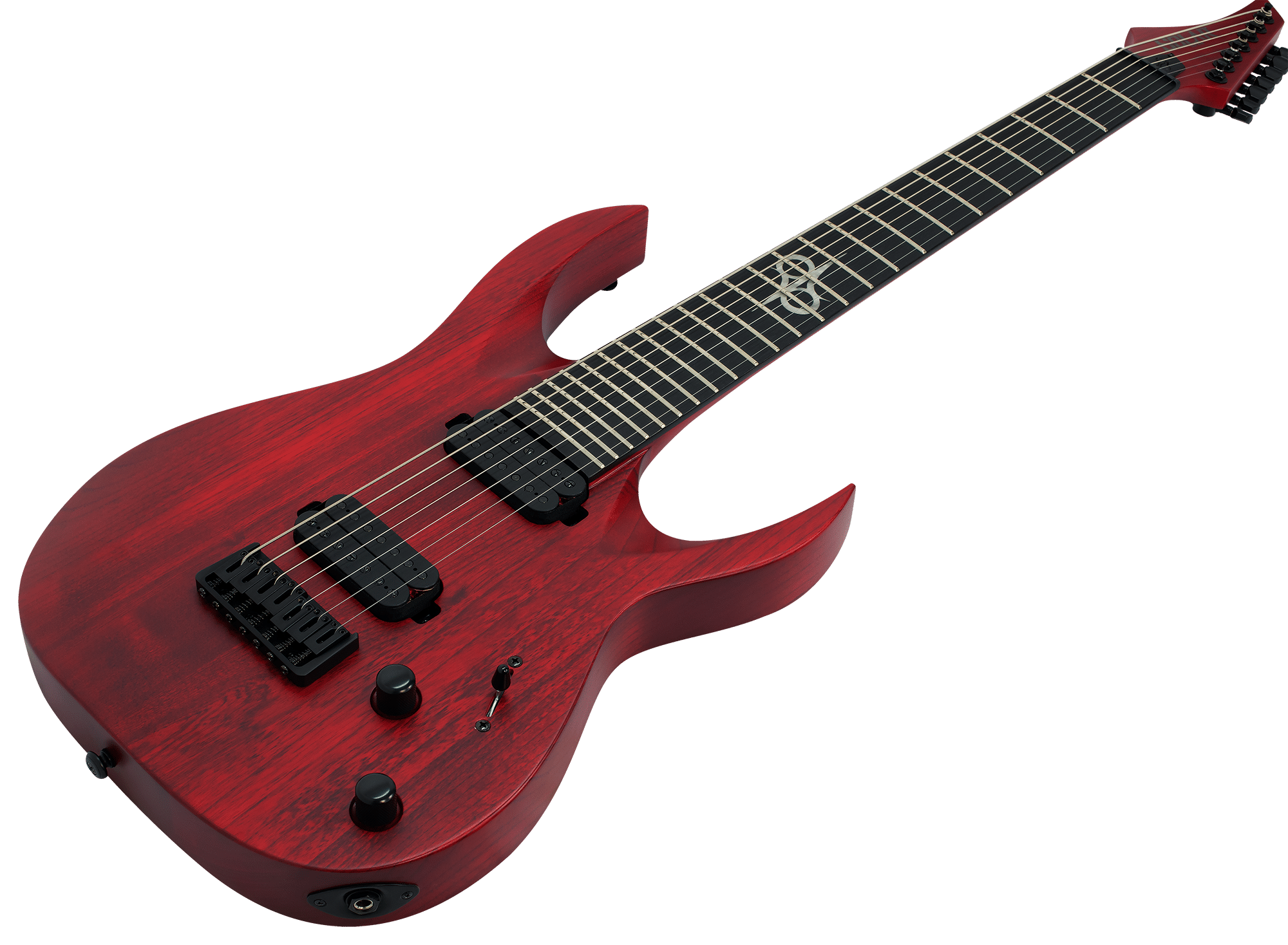 Solar A2.7TBR SK Trans Blood Red Matte Electric Guitar |  SOLAR |  ELECTRIC GUITAR |  Zoso Music