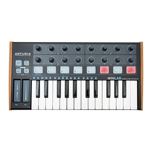 Arturia Minilab USB Mini Keyboard Controller Black Edition Zoso Music