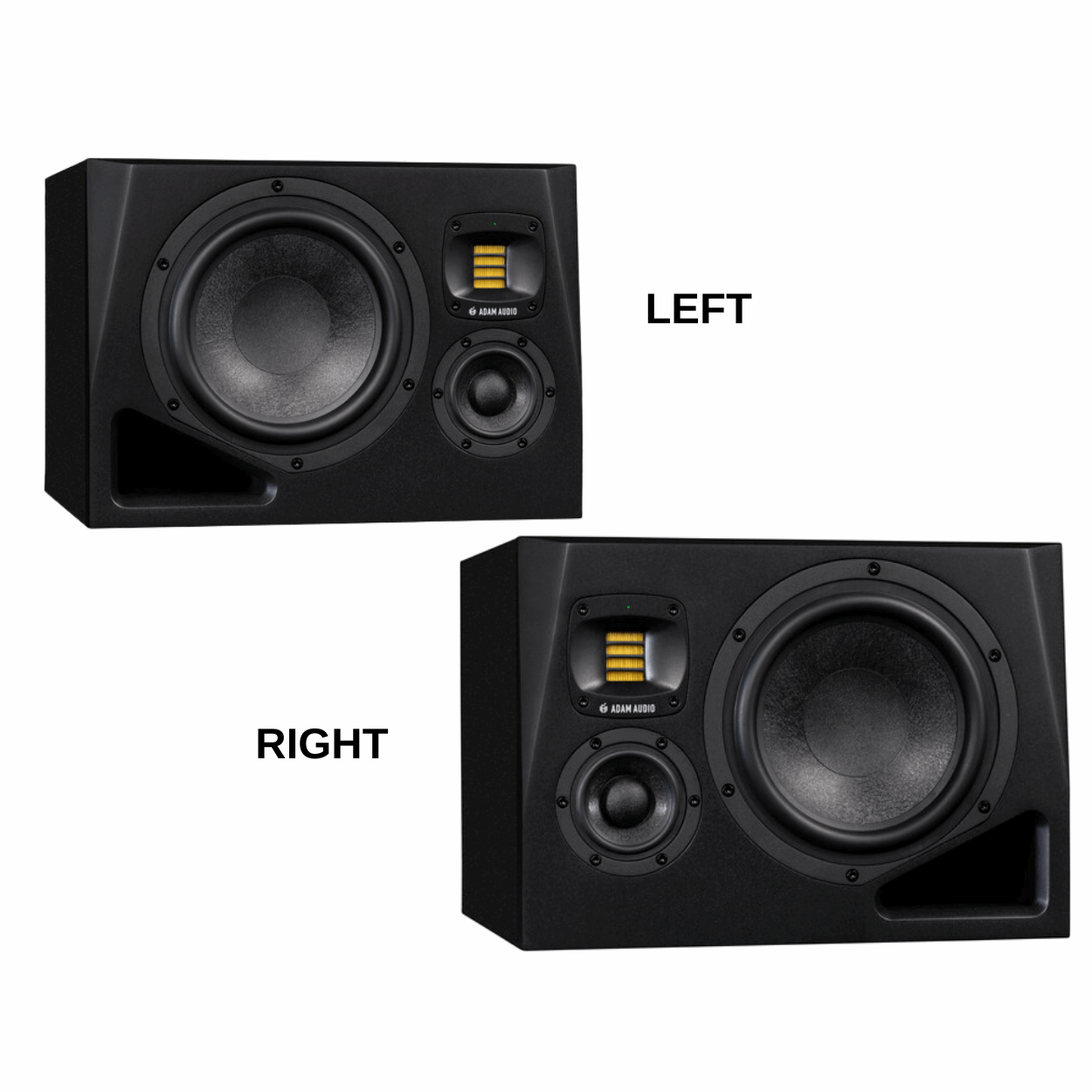 ADAM Audio A8H 8-inch 3-way Powered Studio Monitor (Left & Right/A+B)