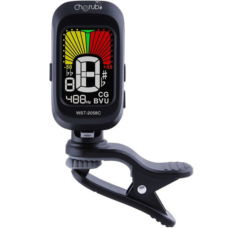 Musedo T-2058C Auto Clip-On Tuner Chromatic Colour Screen | Zoso Music Sdn Bhd
