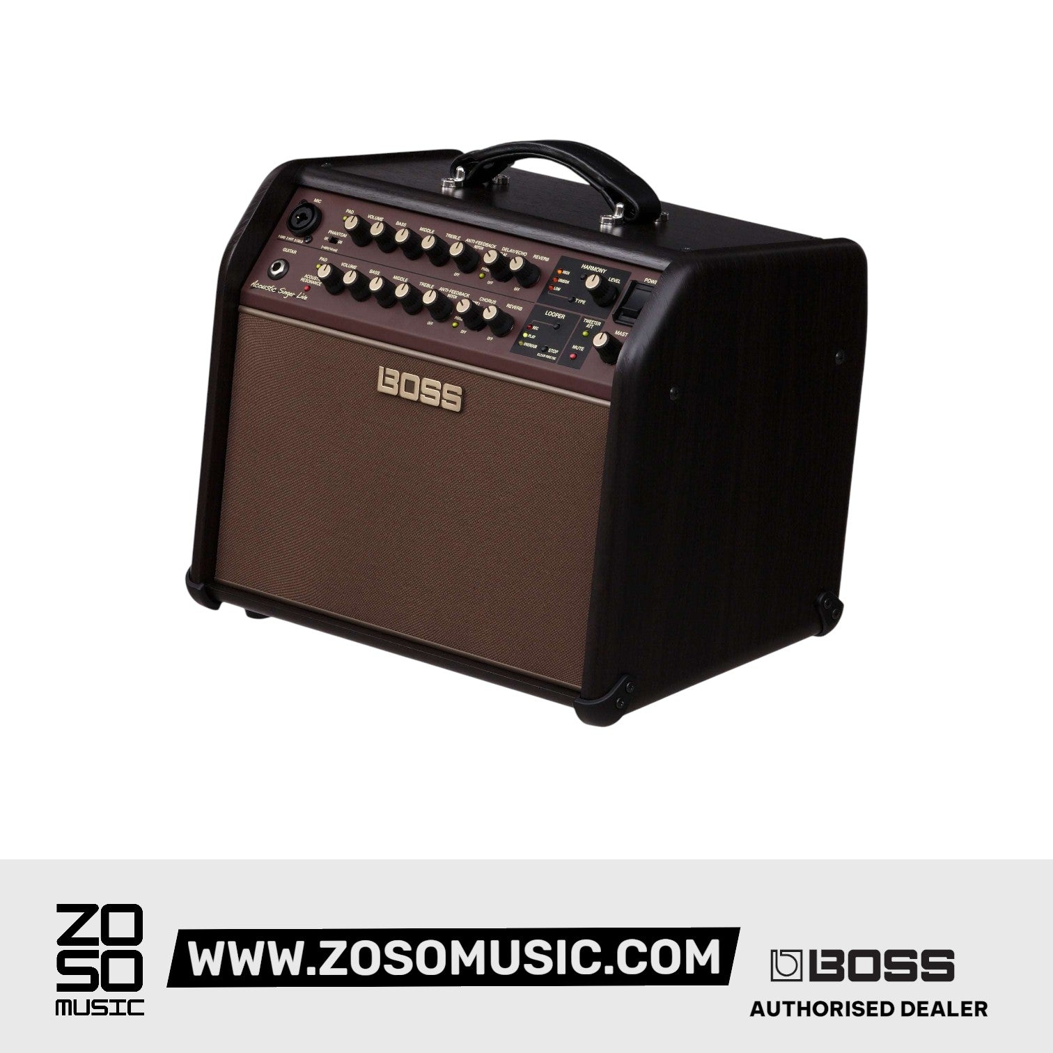 Boss Acoustic Singer Pro 120-watt Acoustic Combo Amplifier