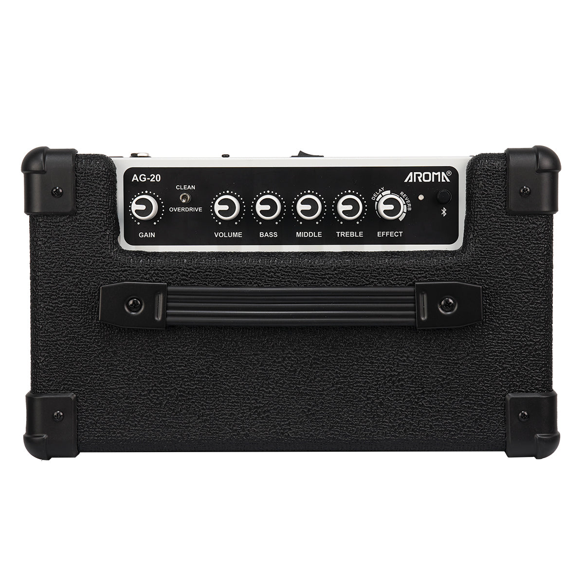 Aroma AG-20 20W Electric Guitar Amp with Bluetooth |  AROMA |  AMPLIFIER-ELECTRIC |  Zoso Music