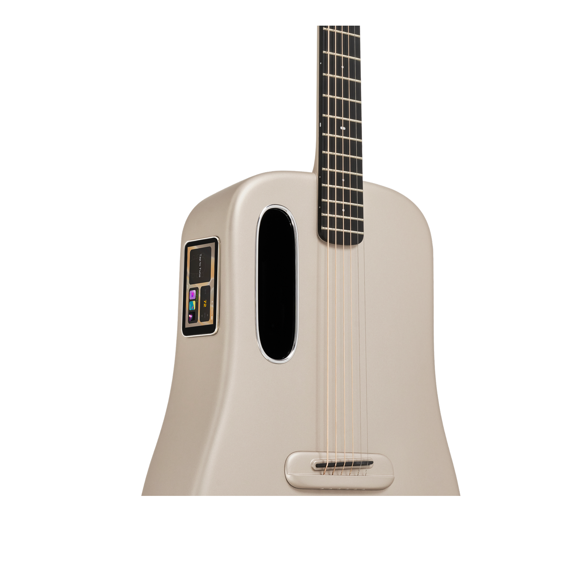 Lava Me 3 38inch Carbon Fiber Smart Guitar with Space Bag - Gold