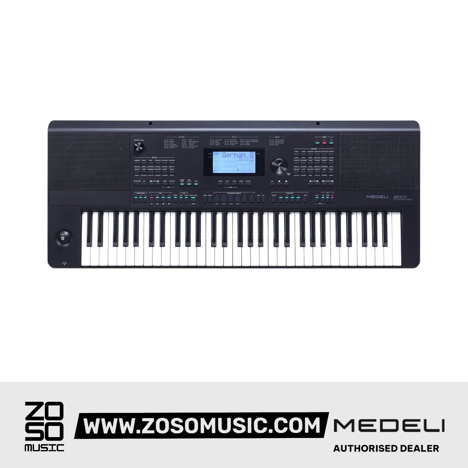 MEDELI AK603 61 KEY DIG KEYBOARD |  MEDELI |  KEYBOARD-PORTABLE |  Zoso Music