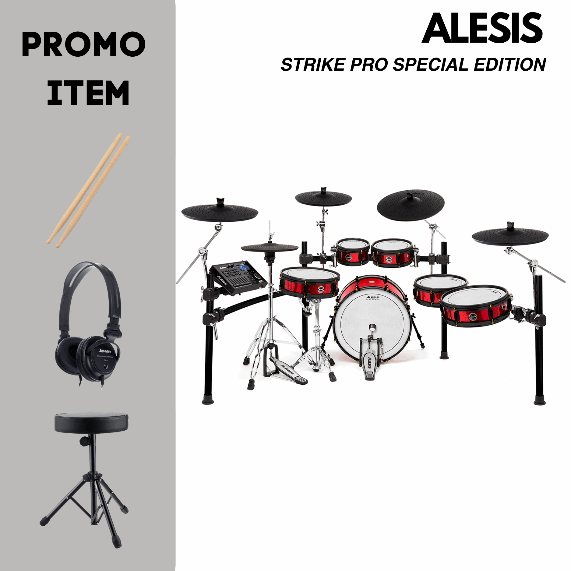 Alesis Strike Pro Special Edition with Promo Items Zoso Music