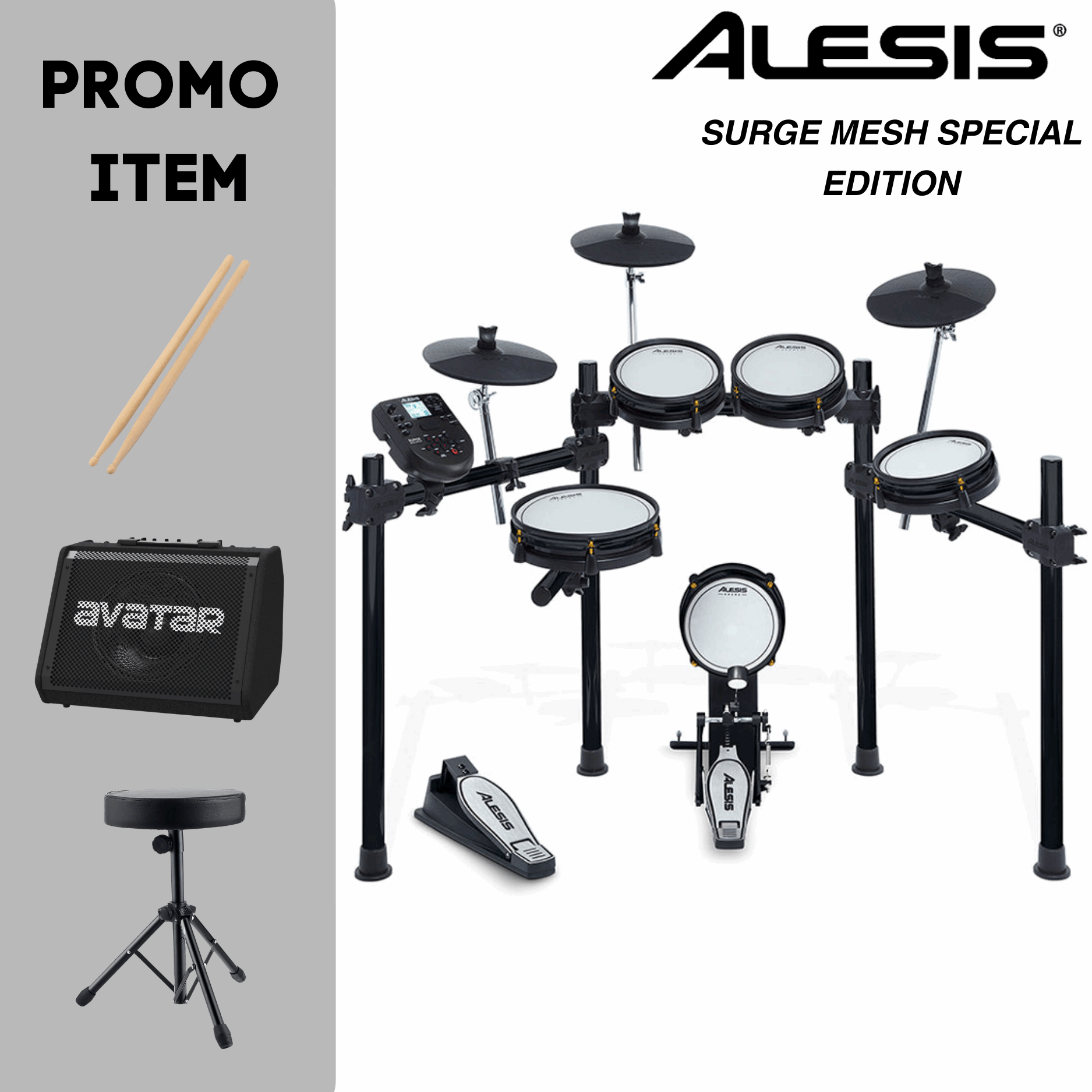 Alesis Surge Mesh Special Edition With Promo Items Zoso Music