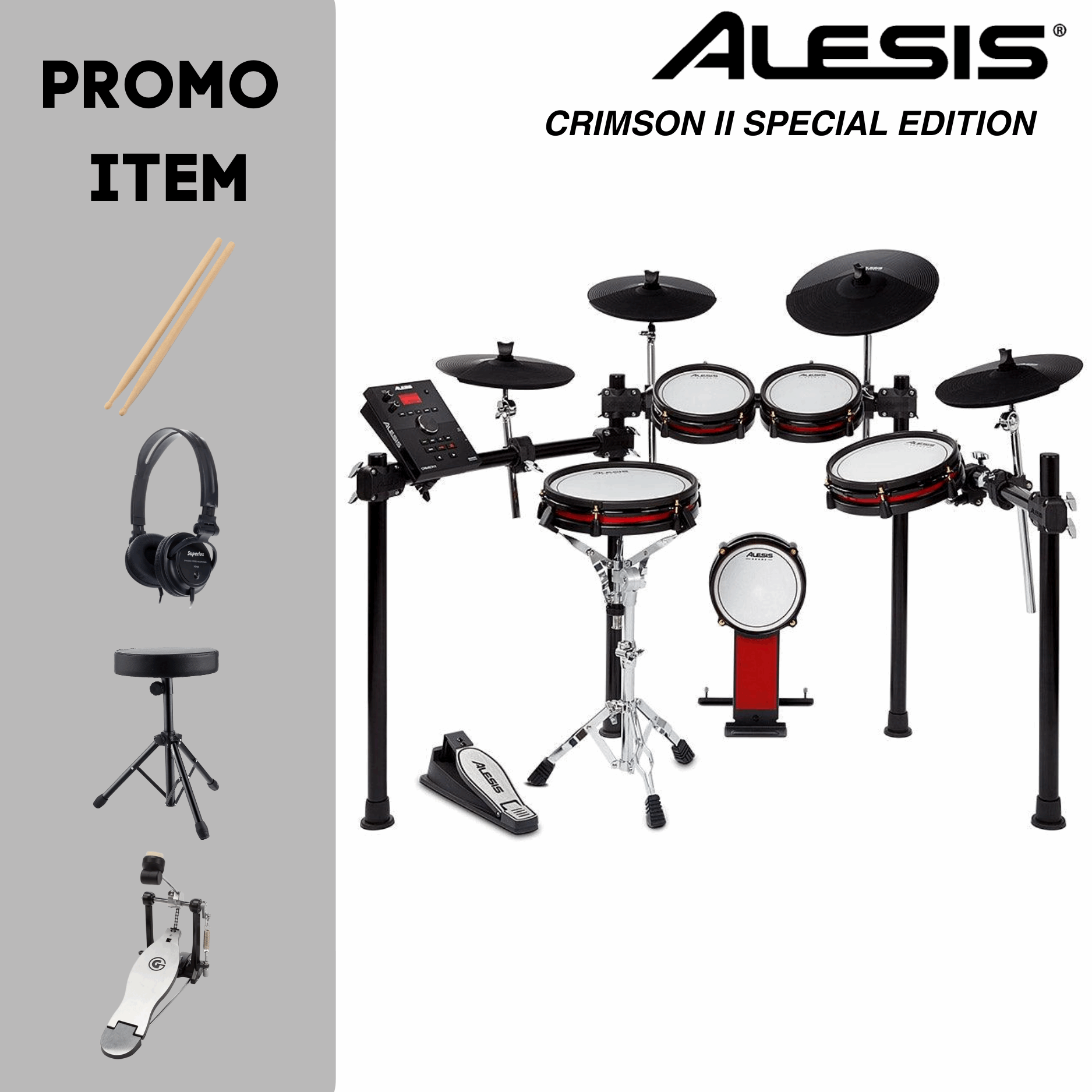 Alesis Crimson II With Promo Items Zoso Music