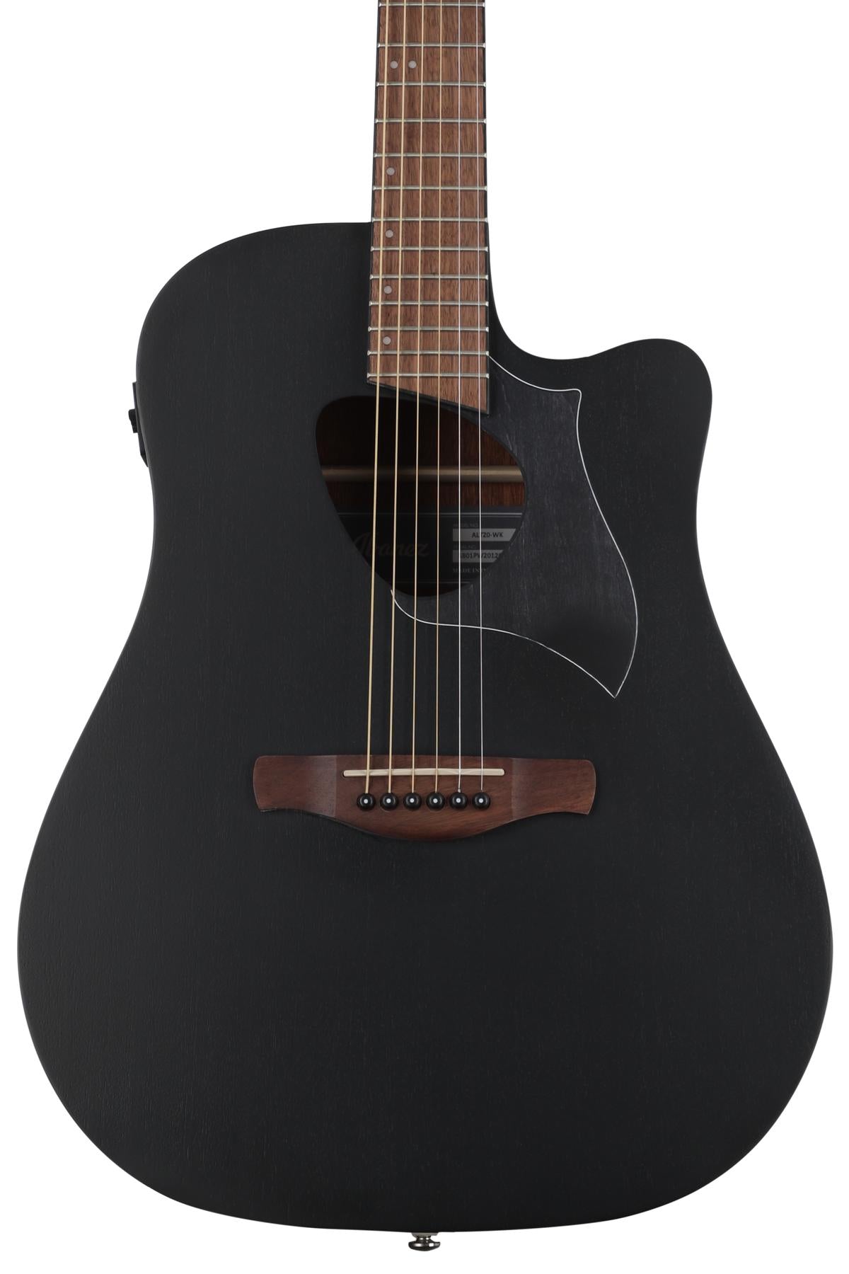 Ibanez Altstar ALT20 Acoustic Electric Guitar - Weathered Black |  IBANEZ |  ACOUSTIC GUITAR |  Zoso Music