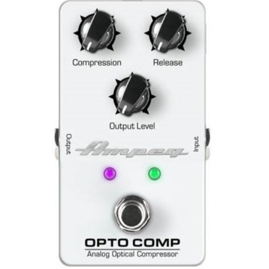 Ampeg Opto Comp Analog Optical Compressor Pedal |  AMPEG |  EFFECTS |  Zoso Music
