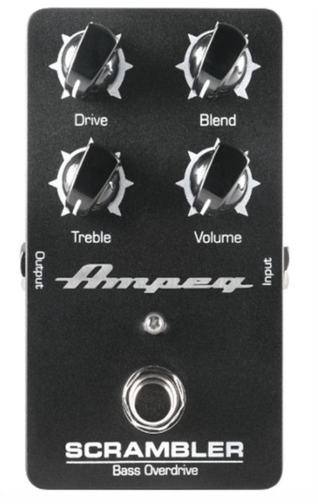 Ampeg Scrambler Bass Overdrive Pedal |  AMPEG |  EFFECTS |  Zoso Music