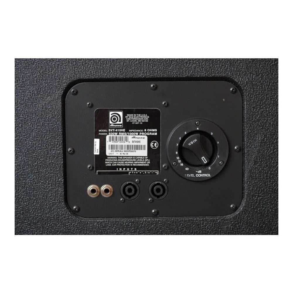 Ampeg SVT-410HE 4×10″ 500-watt Bass Cabinet