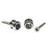 ALLPARTS AP-0682-B10 Bulk Pack of Chrome Strap Buttons (Pack of 30) | Zoso Music Sdn Bhd