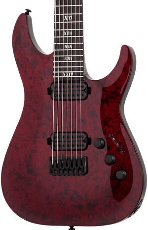 SCHECTER C-7 APOCALYPSE 7-STRING ELECTRIC GUITAR - RED REIGN (3056) MADE IN KOREA, SCHECTER, ELECTRIC GUITAR, schecter-electric-guitar-c-7-apo-rr, ZOSO MUSIC SDN BHD