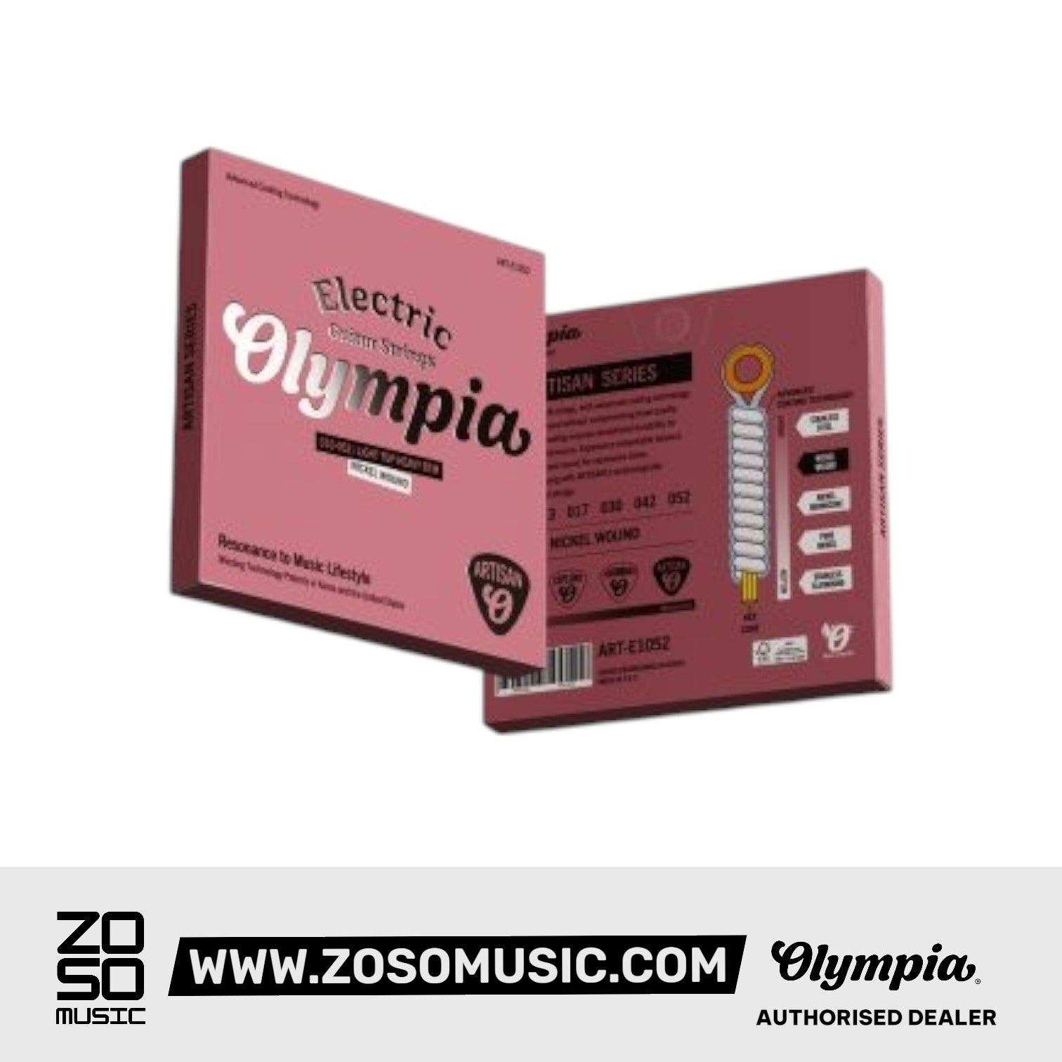 Olympia ART-E1052 Electric Guitar string set