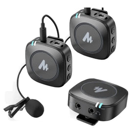 Maono AU-WM820-A2 Wireless microphone kit ( 2 transmitters + 1
Receiver)
