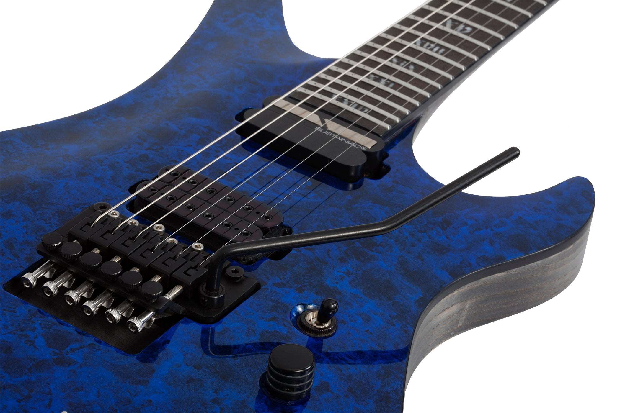 SCHECTER AVENGER FLOYD ROSE-S APOCALYPSE ELECTRIC GUITAR - BLUE REIGN (1309) MADE IN KOREA, SCHECTER, ELECTRIC GUITAR, schecter-electric-guitar-avenger-fr-s-apo-br, ZOSO MUSIC SDN BHD