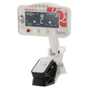 Korg Dolcetto AW-3M Hello Kitty Series Clip-On Tuner in White (AW3M / AW 3M) |  KORG |  METRONOME |  Zoso Music