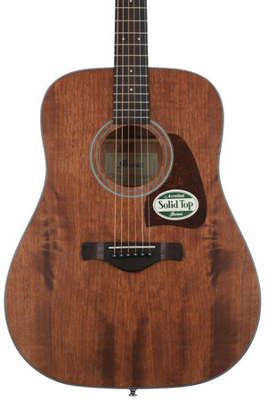 Ibanez AW54 Acoustic Guitar - Open Pore Natural (AW54-OPN) |  IBANEZ |  ACOUSTIC GUITAR |  Zoso Music