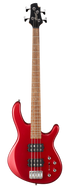 Cort Action HH4 Electric Bass Guitar With Bag Blood Red Metallic | CORT , Zoso Music