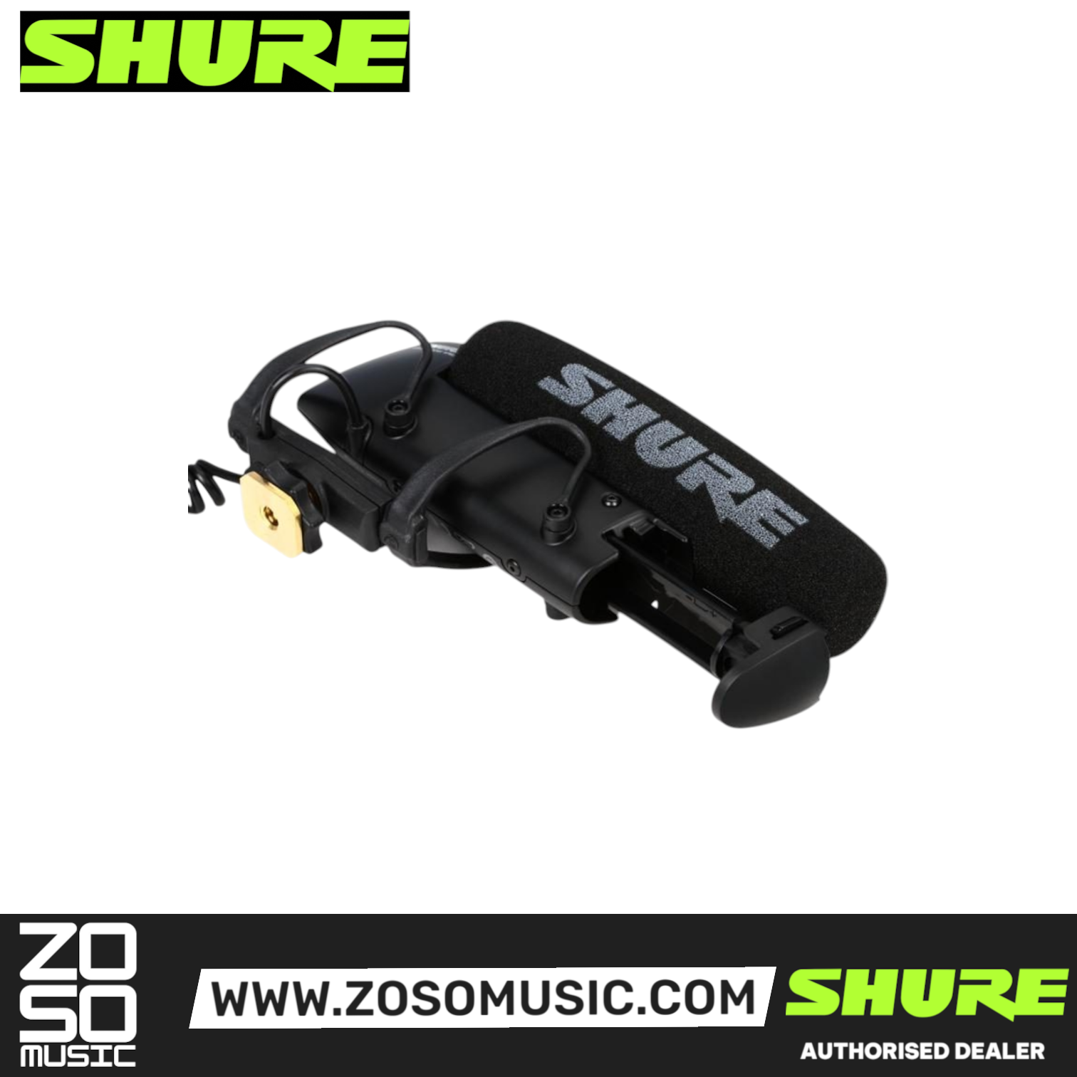 Shure VP83 LensHopper Camera-mount Compact Shotgun Microphone (VP-83), SHURE, MICROPHONE, shure-microphone-vp83, ZOSO MUSIC SDN BHD