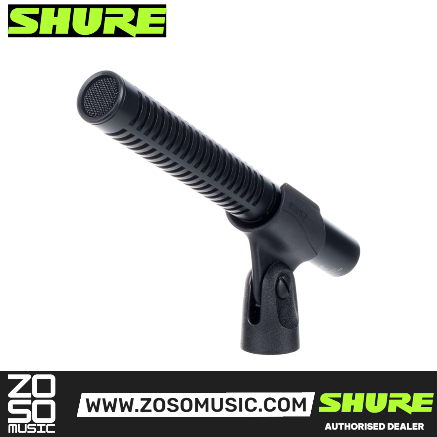 Shure VP82 Short Shotgun Microphone (VP-82), SHURE, MICROPHONE, shure-microphone-vp82, ZOSO MUSIC SDN BHD