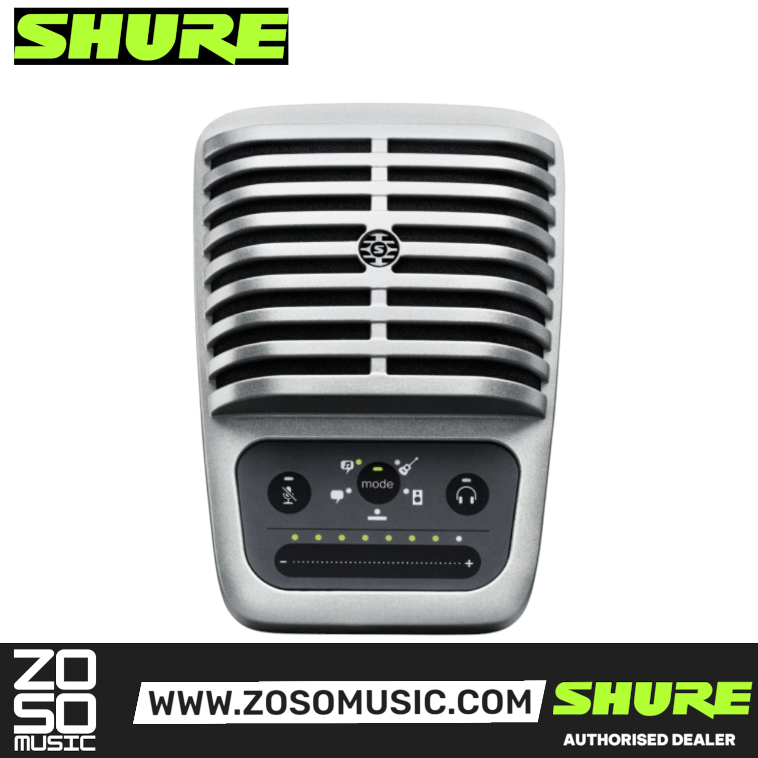 [Latest Model] Shure MV51 Digital Condenser Microphone (MV-51), SHURE, MICROPHONE, shure-microphone-mv51-dig-a, ZOSO MUSIC SDN BHD