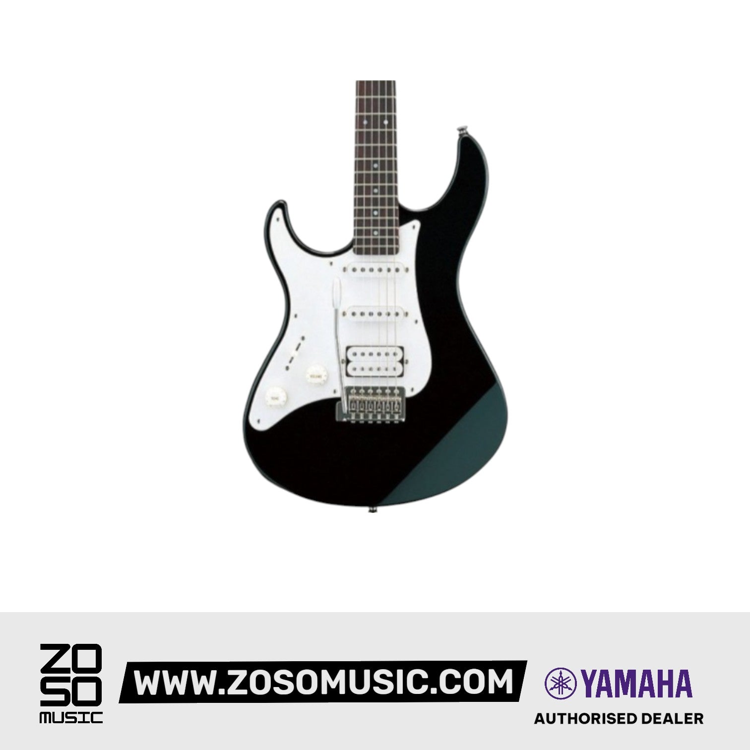 Yamaha PAC112JL Pacifica Left-Handed Electric Guitar - Black (PAC 112JL/PAC-112JL), YAMAHA, ELECTRIC GUITAR, yamaha-electric-guitar-ymhgpac112jl-bk, ZOSO MUSIC SDN BHD