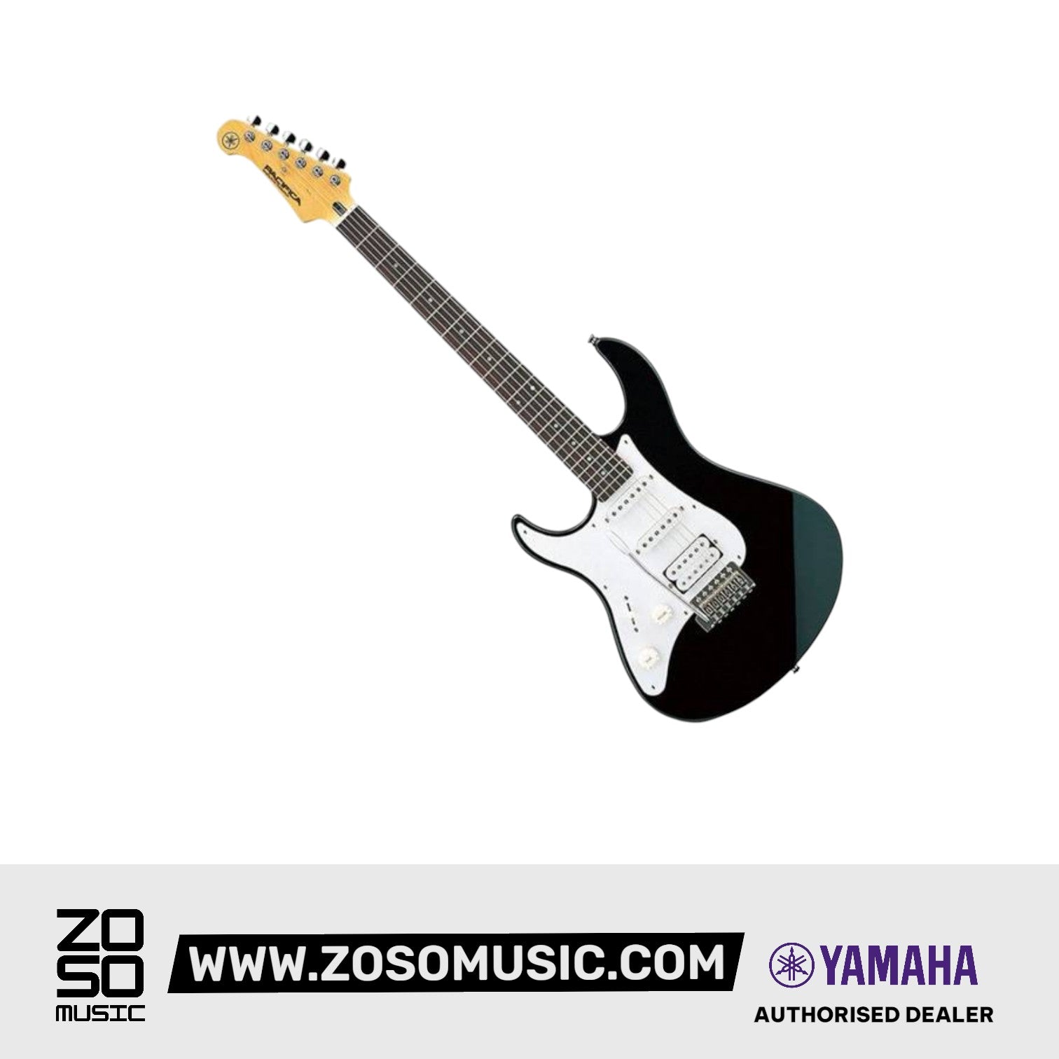Yamaha PAC112JL Pacifica Left-Handed Electric Guitar - Black (PAC 112JL/PAC-112JL), YAMAHA, ELECTRIC GUITAR, yamaha-electric-guitar-ymhgpac112jl-bk, ZOSO MUSIC SDN BHD