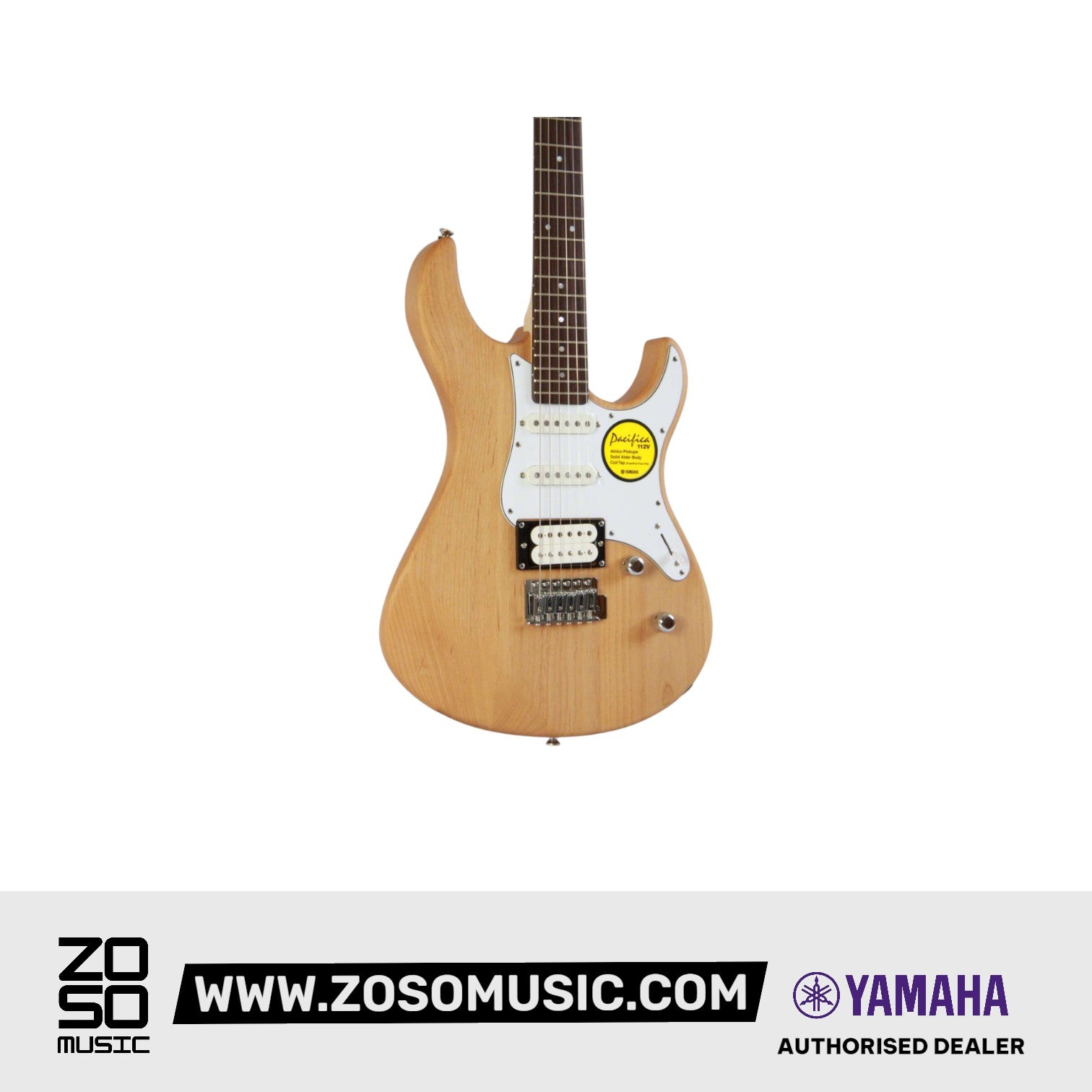 Yamaha PAC112J Pacifica Electric Guitar - Yellow Natural Satin (PAC 112J/PAC-112J), YAMAHA, ELECTRIC GUITAR, yamaha-electric-guitar-ymhgpac112j-yns, ZOSO MUSIC SDN BHD