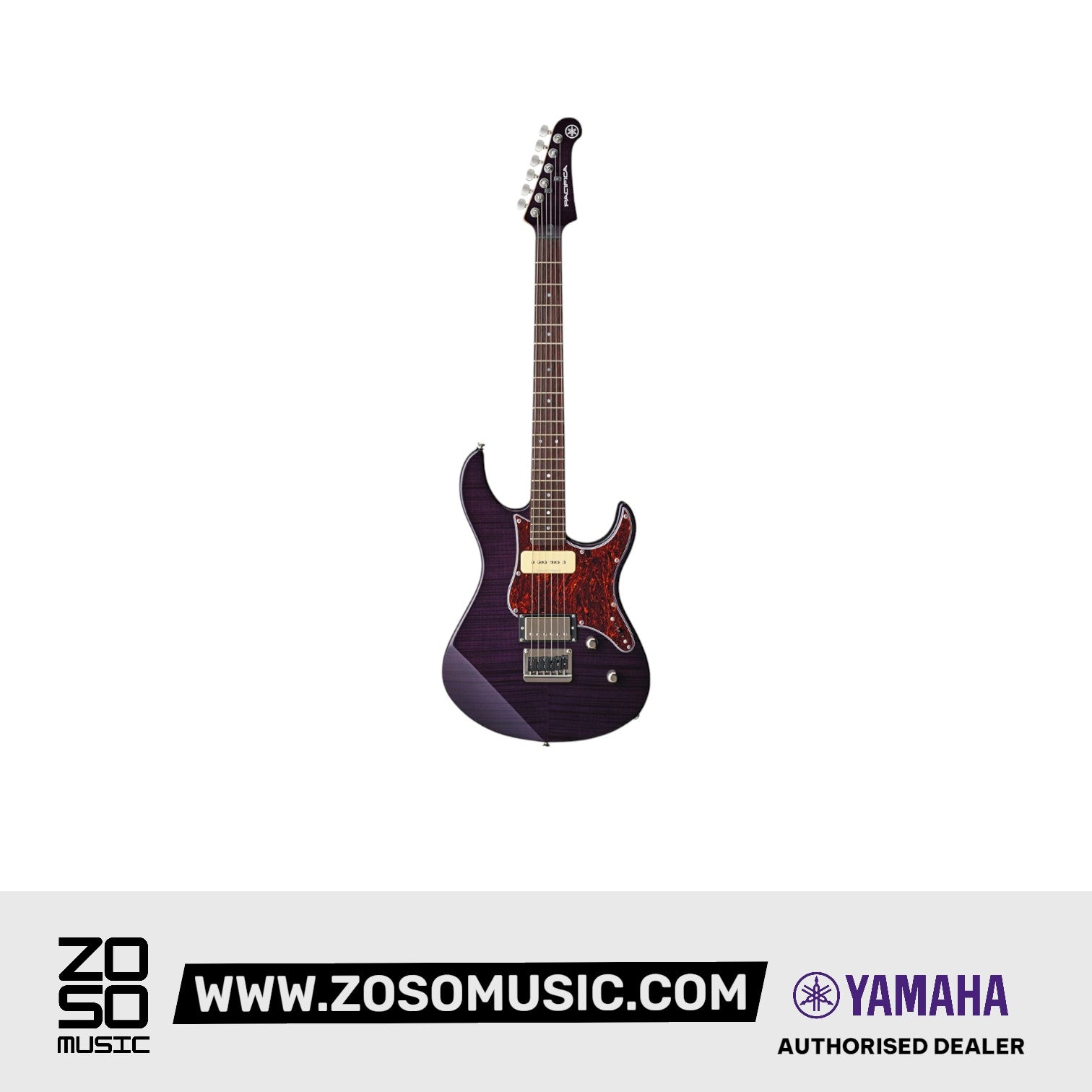 Yamaha PAC611HFM Pacifica Electric Guitar - Translucent Purple (PAC 611HFM/PAC-611HFM), YAMAHA, ELECTRIC GUITAR, yamaha-electric-guitar-ymhgpac611hfm-tp, ZOSO MUSIC SDN BHD