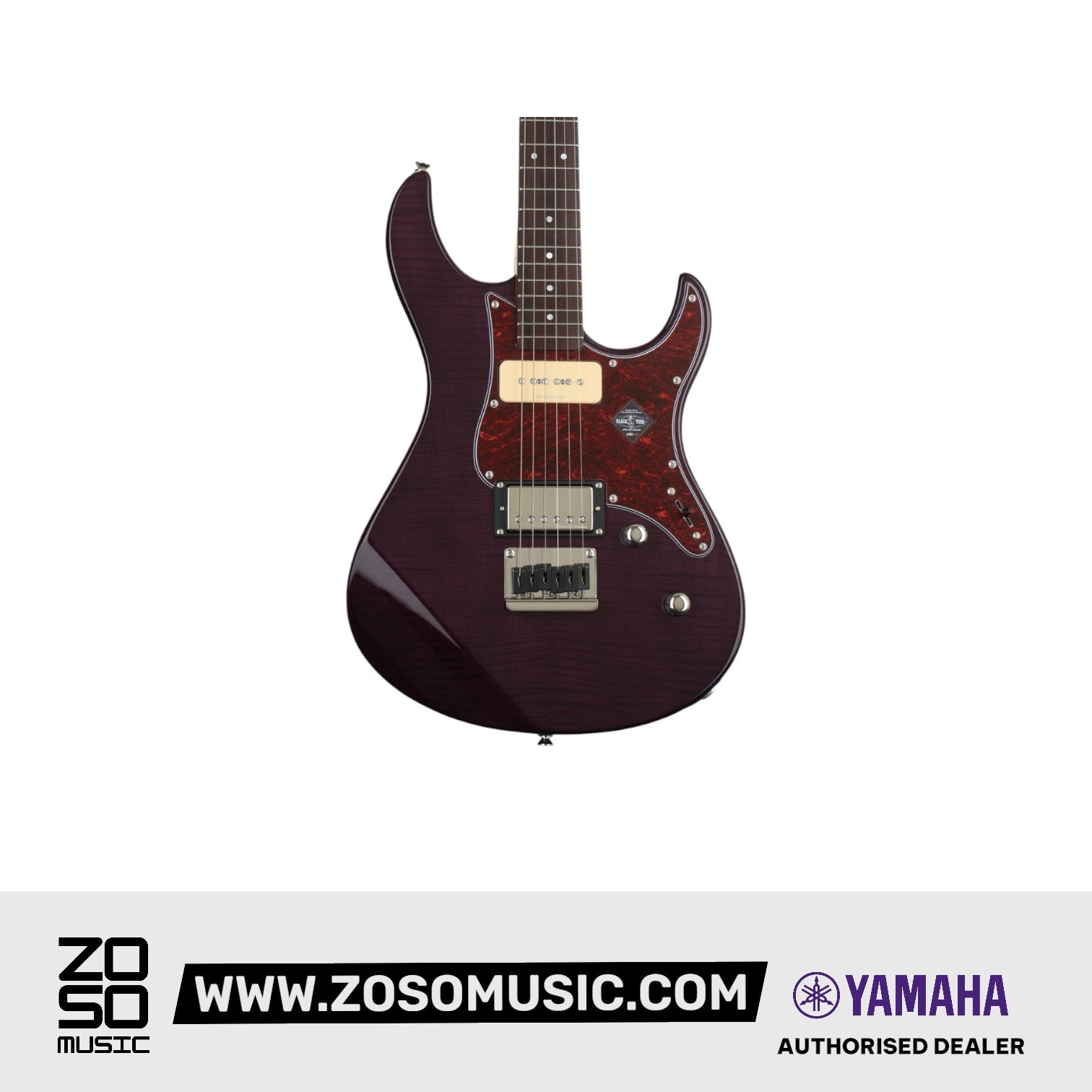 Yamaha PAC611HFM Pacifica Electric Guitar - Translucent Purple (PAC 611HFM/PAC-611HFM), YAMAHA, ELECTRIC GUITAR, yamaha-electric-guitar-ymhgpac611hfm-tp, ZOSO MUSIC SDN BHD